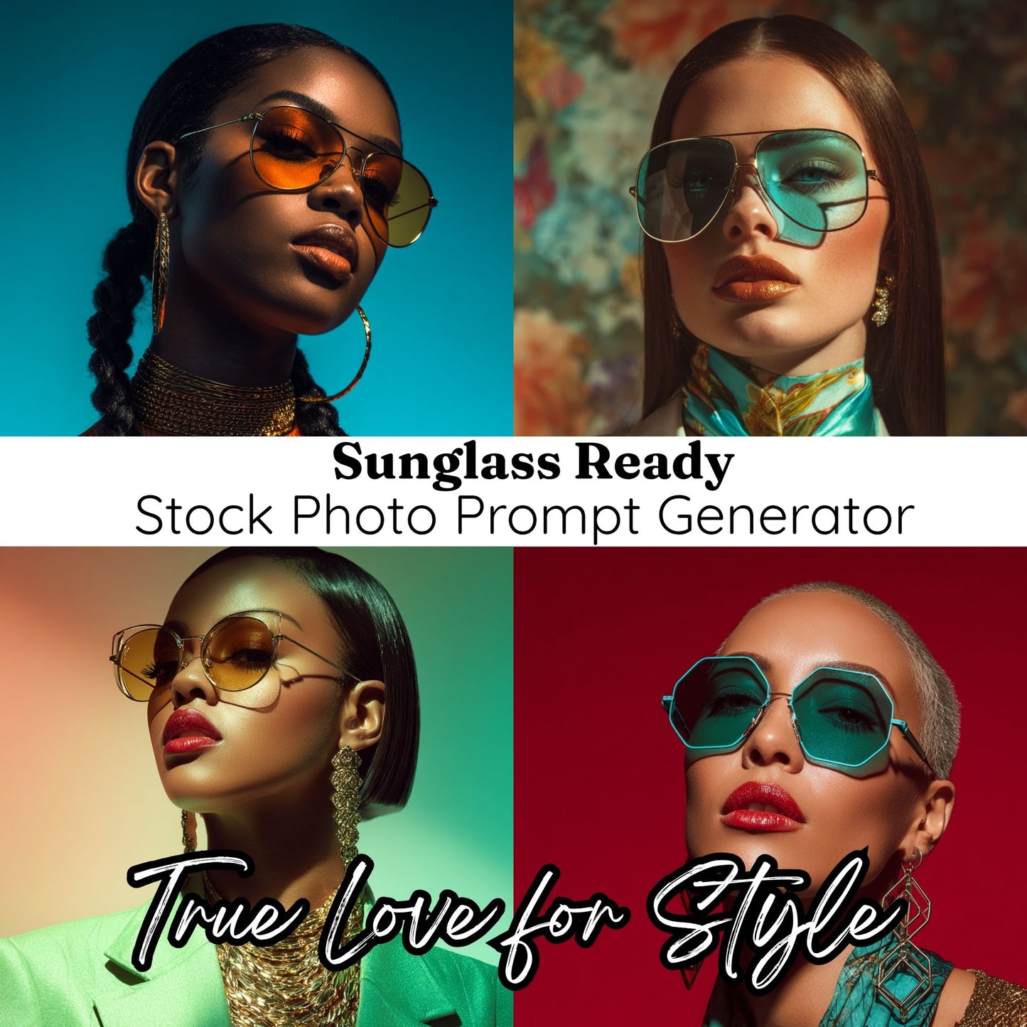 Sunglass Ready | Stock Photo Prompt Generator