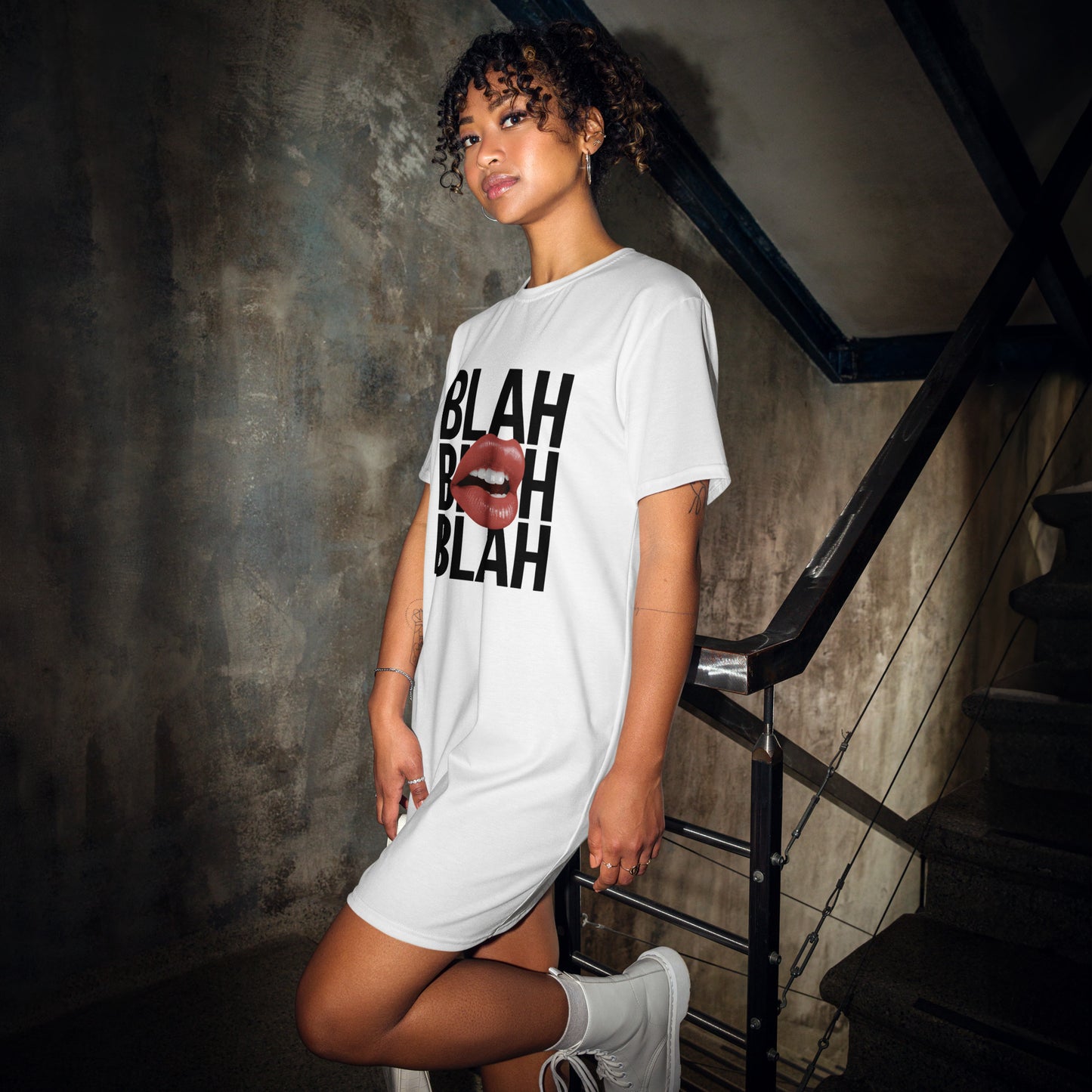 Women's T-shirt Dress Fun Graphic