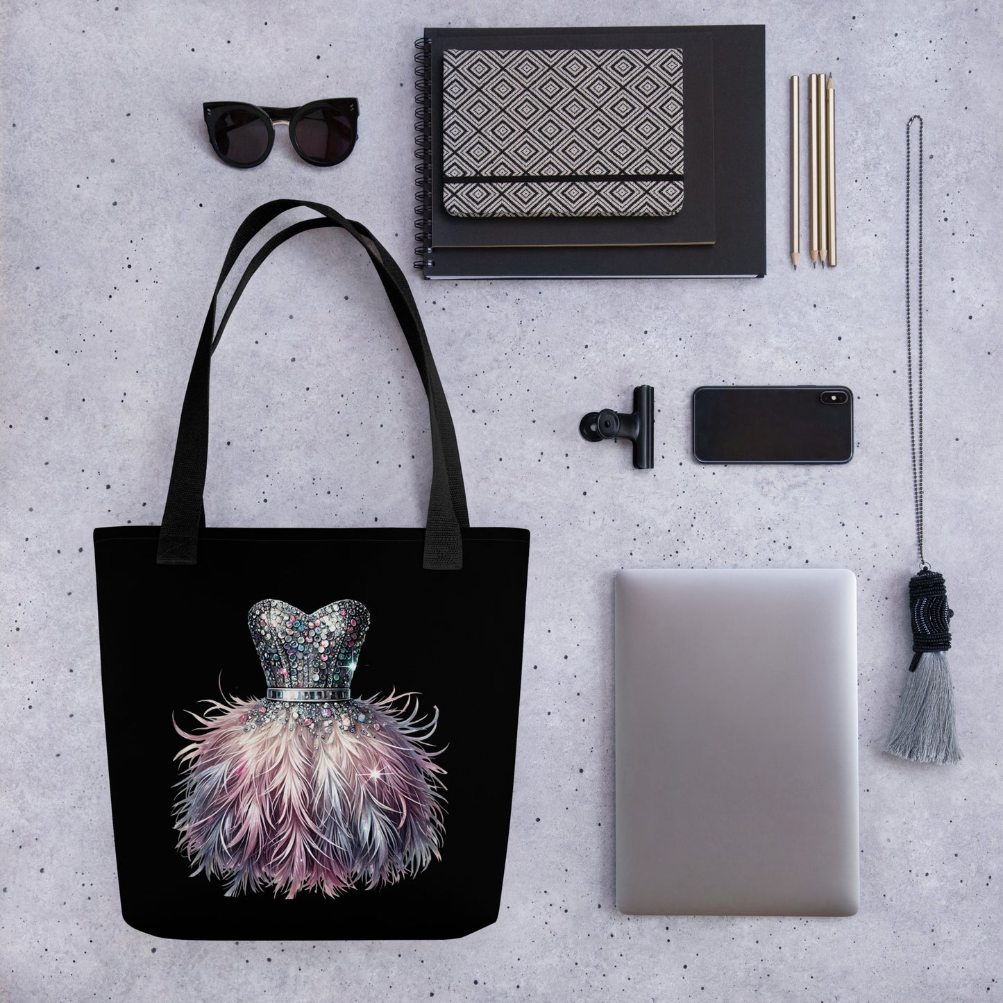 Women’s Tote Bag, Fashion Couture Graphic