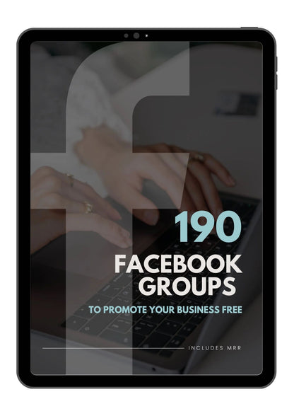 Facebook Promo Groups List
