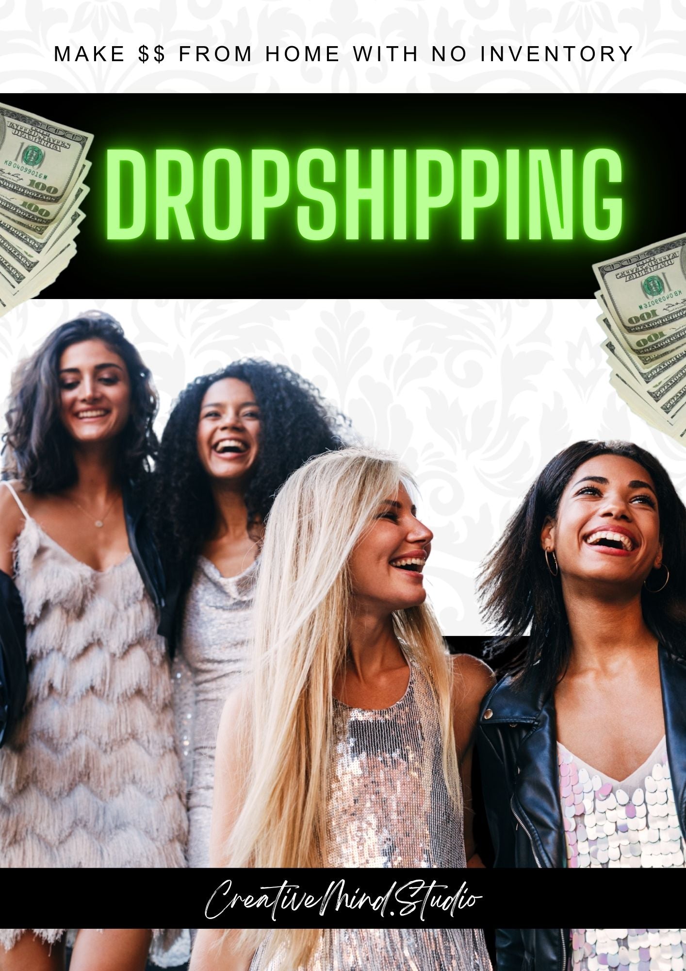 Dropshipping (Making $$ From Home with No Inventory) | eBook