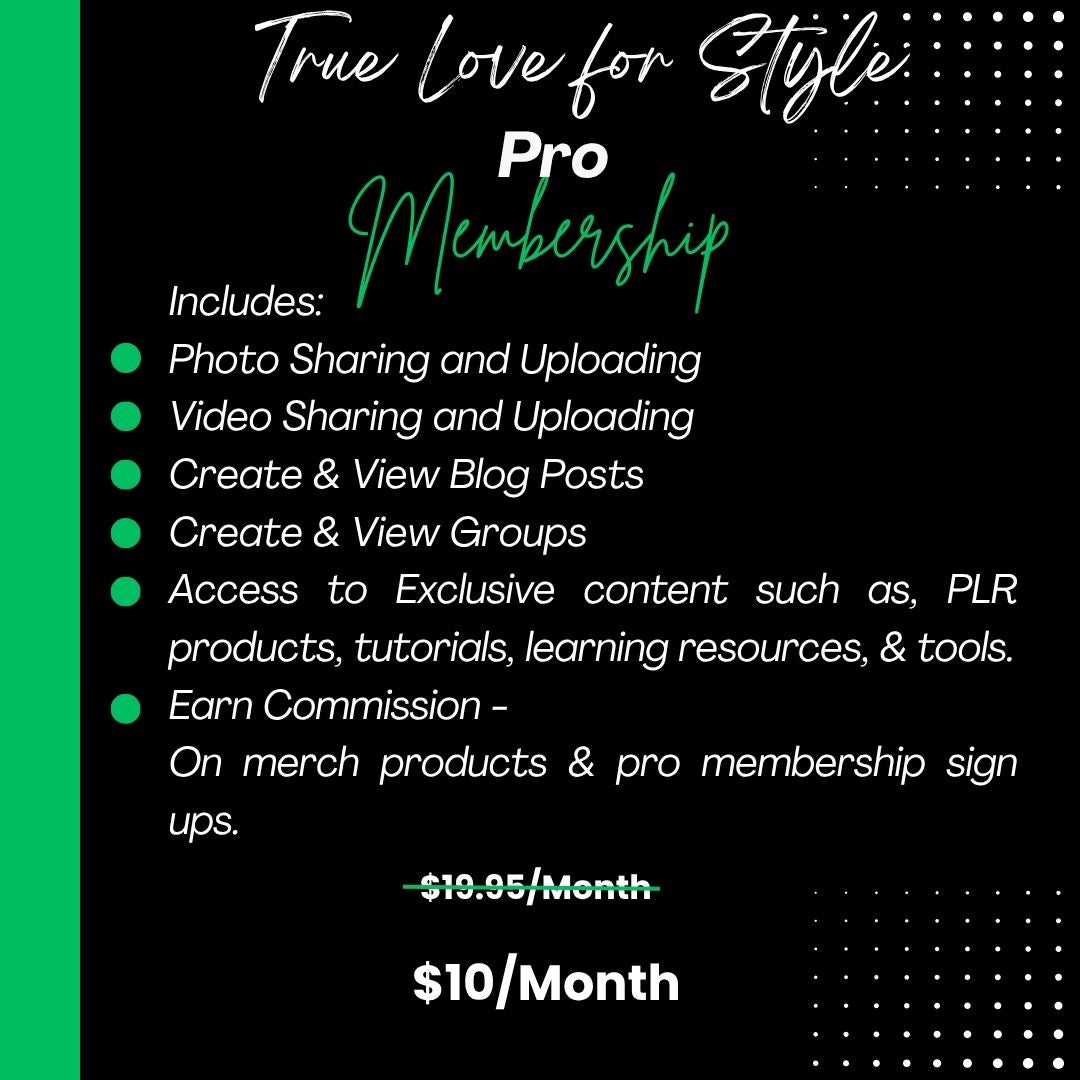 True Love for Style | Monthly Subscription Membership
