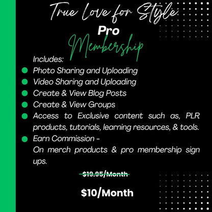 True Love for Style | Monthly Subscription Membership